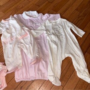 Baby Pink and White Sleepwear Set